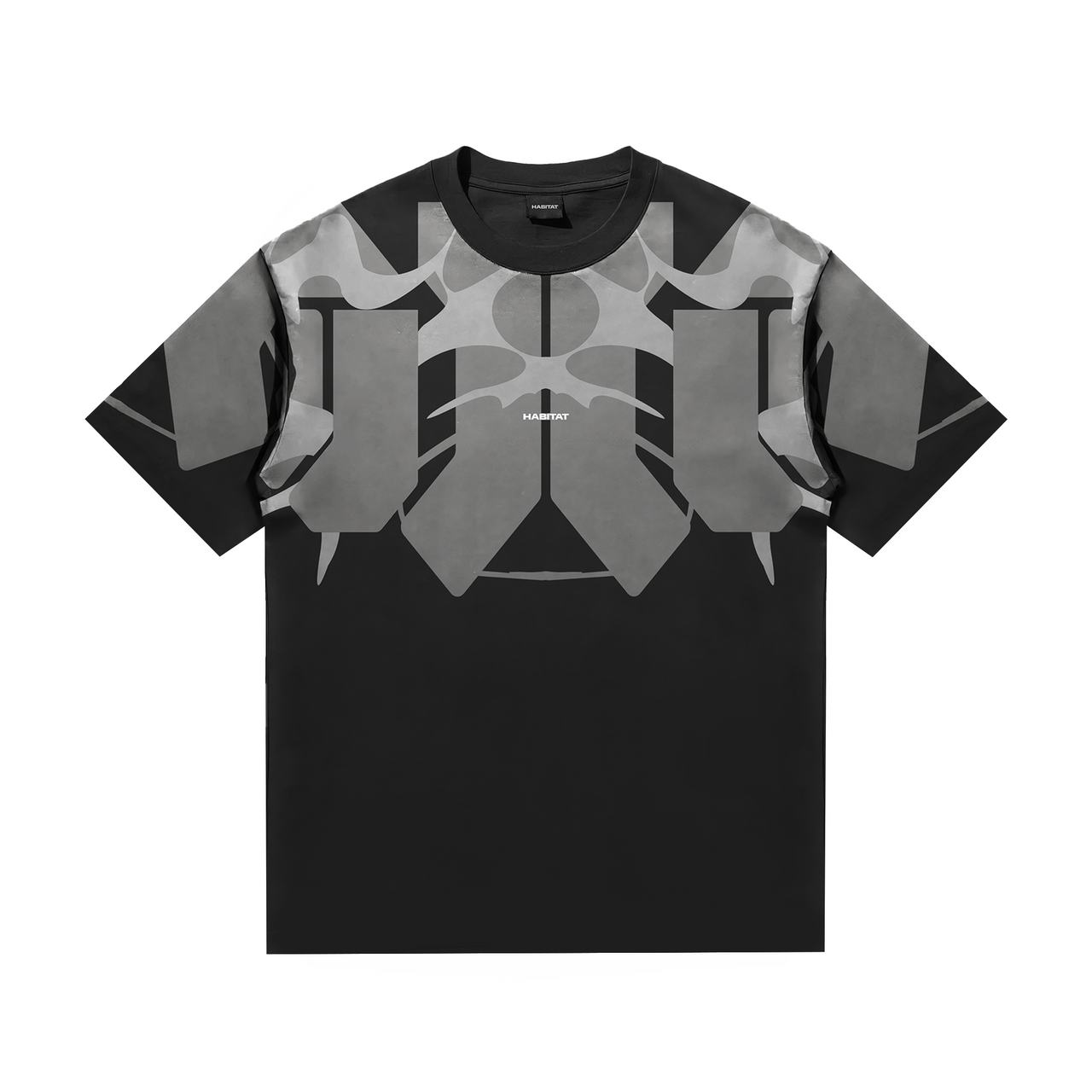 'ANTARTICA' PRINTED TEE GRAY